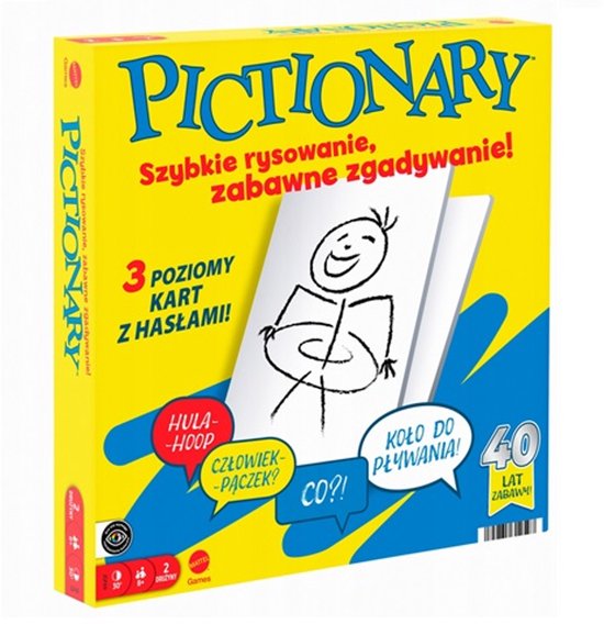 Pictionary rodzinna gra w rysowanie