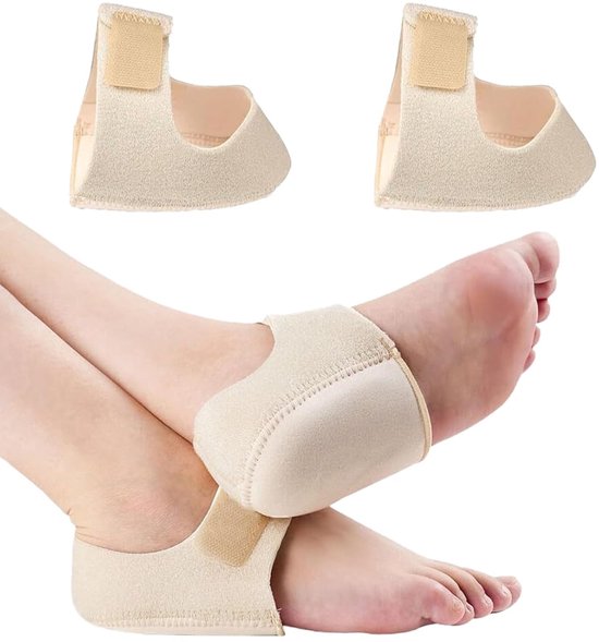 Plantaire fasciitis hielbeschermers voor pijnverlichting, comfortabele hielkussens voor mannen en vrouwen, rugpijnverlichting en ondersteuning