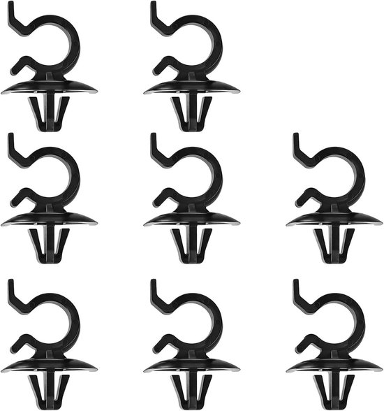 Plastic Steunclips voor Motorkap - Compatibel met C2, C3, C4, C5, 106, 206, 306, 3008, 407 en Partner B9 - Duurzame en Betrouwbare Bevestiging