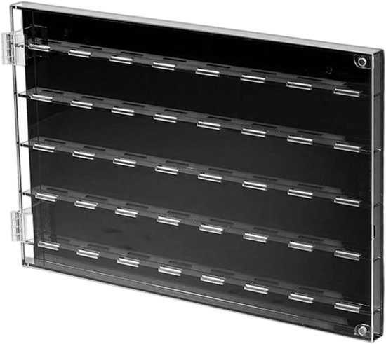 Plectrum Display Box - Pick Houder - Collectie Tonen - Stofvrij Ontwerp - 36 Slots - Transparant
