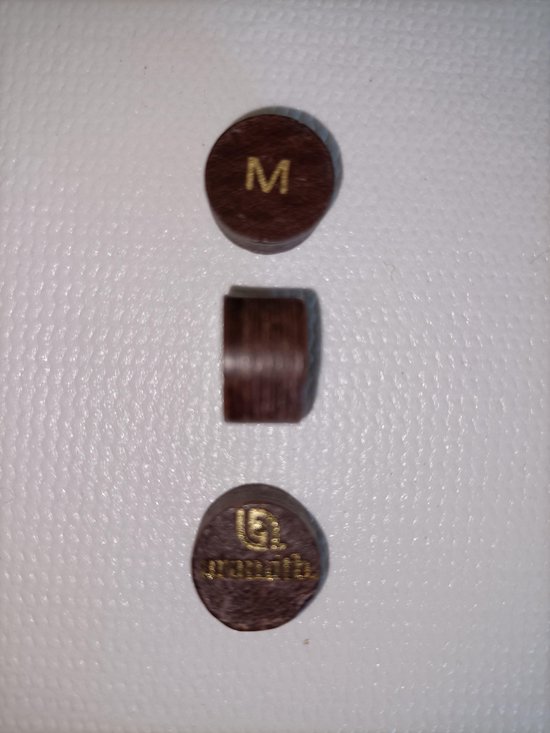 Pomerans Aramith gelaagd - M - 12mm - (stukprijs) van Aramith