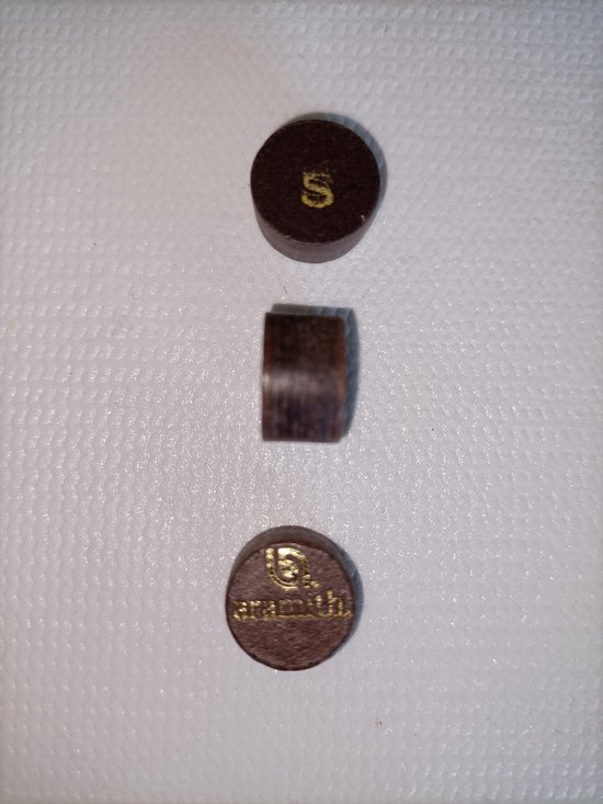 Pomerans Aramith gelaagd - S - 12mm - (stukprijs) van Pomerans