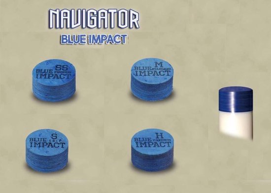 Pomerans Navigator Blue Impact - S - 14mm van Navigator