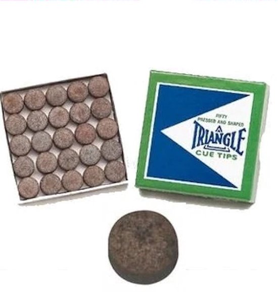 Pomerans Triangle. Medium tot hard 10,5 mm. Per 3 stuks van Merkloos