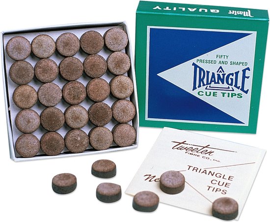 pomeransen triangle 12.0 mm per 3 stuks van Pomerans