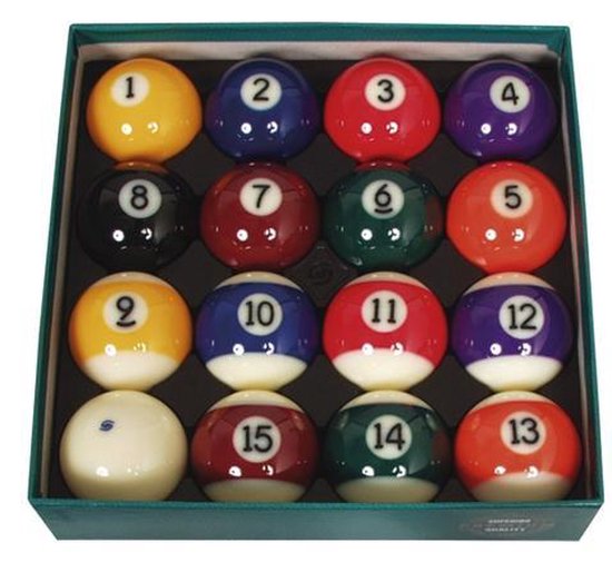 Pool ballen set Aramith 57.2mm Premier van Merkloos