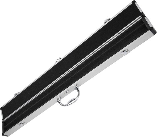 Pool Cue Case, Billiard Cue Case Lightweight Durable 1/2 Snooker Pool Case for Snooker for American Nine Ball Billiard Cue van Merkloos