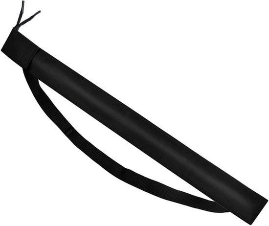 Pool Cue Stick Tas - Snooker Draagtas - Zwart - Biljart Keu Bescherming - Geschikt voor 1/2 Biljart - 35 Inch