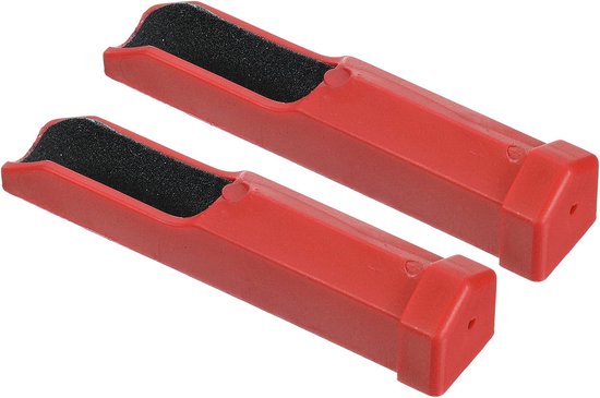Pool Cue Tip Trimmer Set 2 Stuks - Draagbare Biljart Cue Tip Shaper & Reparatie Tool voor Snooker van Merkloos