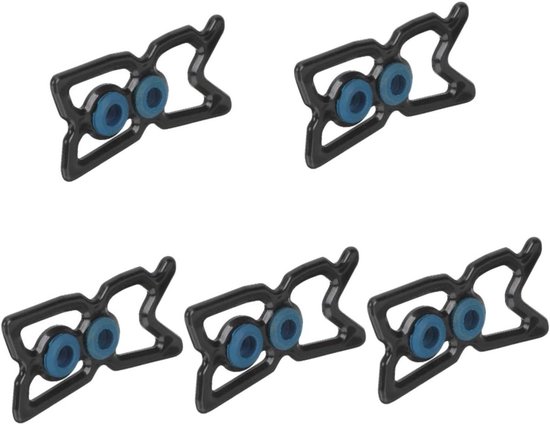 Pool Keu Racks - Biljartsteun - Biljart Spelen - Draagbaar Ontwerp - 5 Stuks - Diverse Kleuren van Merkloos