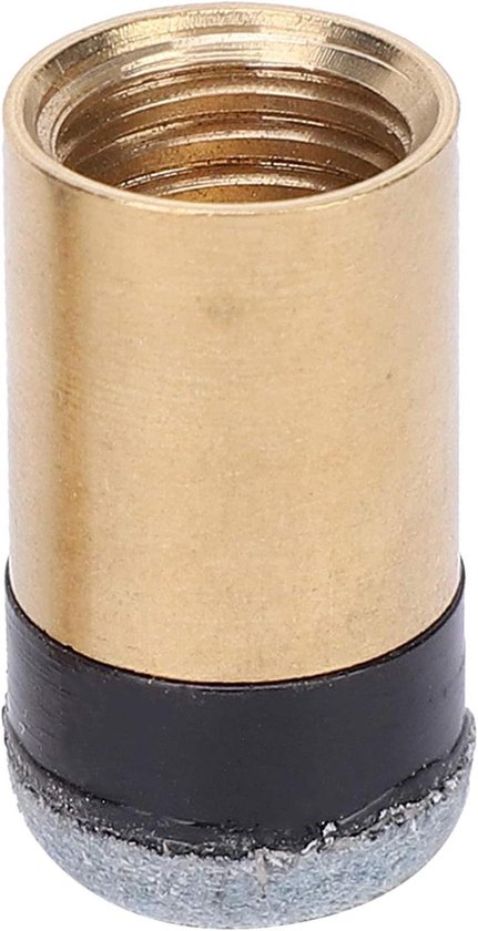 Pool Keu Tips - Biljart Keu Vervanging - Biljart Spel Verbeteren - Schroefdraad Bevestiging - 13MM - Zwart van Merkloos