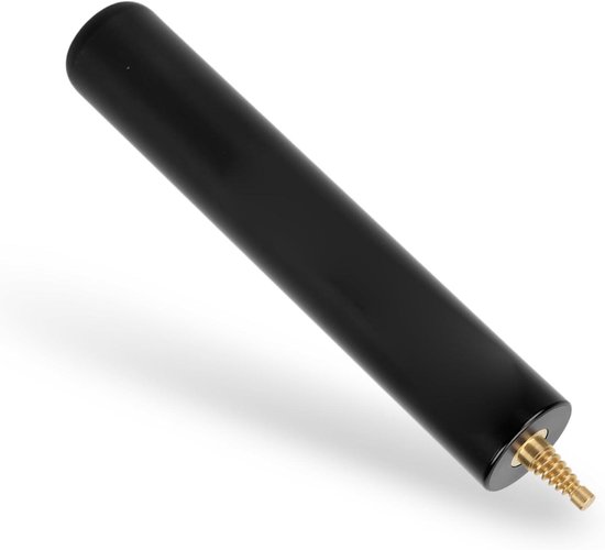Pool Keu Uitbreiding - Biljartkeu Extender - Biljart Spelen - Aluminium Constructie - 6 Inch - Zwart