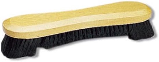 Pool tapijtborstel - Biljartborstel Lakenreiniger - Biljart Laken Onderhoud - Verwijdert Krijt Snel - 23 cm - Beige