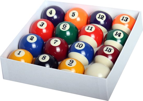 Poolballen Set Economy 57.2mm van Heemskerk