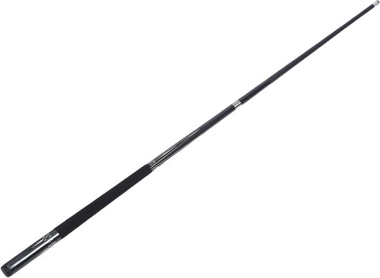 Poolkeu 2-delig - Biljartkeu Keu - Biljart Spelen - 13mm Puntcontrole - 1.47 Meter - Zwart