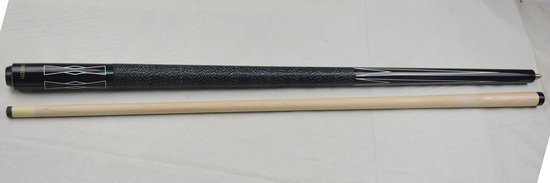 Poolkeu - Biljartkeu - Biljart Spelen - Massief Hout - 147 cm - Zwart