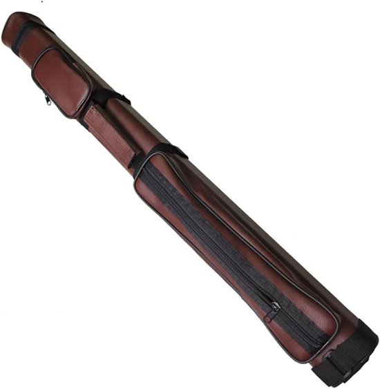 Poolkeu Etui - Keutas Biljart - Biljart Keu Beschermen - Ruimte voor 2 Keuen - Tot 86 cm - Zwart