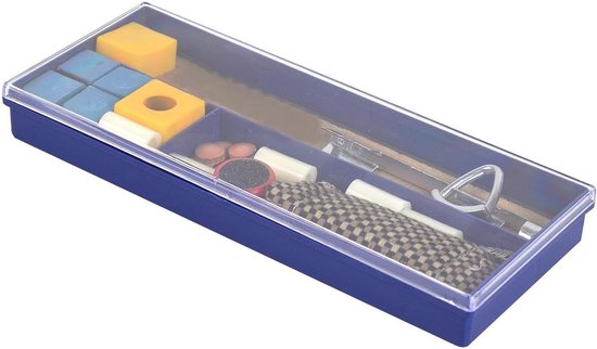 Poolkeu Reparatie - Biljart Onderhoud - Keu Repareren - Complete Set - 24.4 cm - Zwart