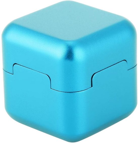 Poolkrijt Houder - Biljart Krijtbakje - Accessoire - Magnetische Bevestiging - Afneembaar Deksel - Aluminium - Duurzaam Ontwerp - Schone Handen - 1 Stuk
