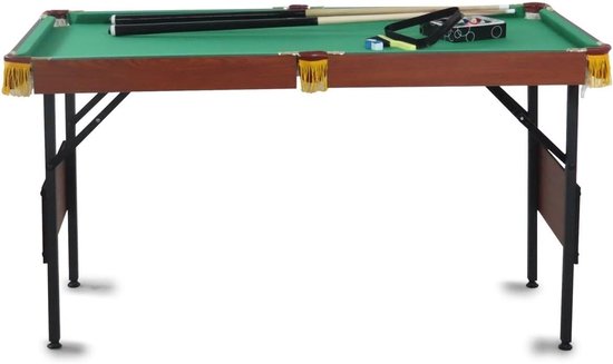 Pooltafel 5ft - Vouwbaar - Compact voor kleine ruimtes - Inclusief accessoires - ShopVlot
