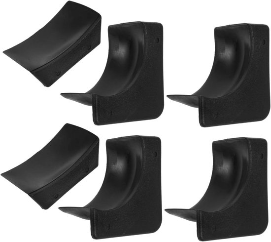 Pooltafel Accessoires - Billiard Pockets - Thuis Spelletjes - Veilig Duurzaam Leerervaring - 7 x 7 x 4 cm - Zwart