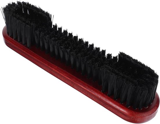 Pooltafel Borstel - Biljart Schoonmaker - Biljarttafel Onderhoud - Zachte Nylon Haren - 22.5 cm - Donkerrood