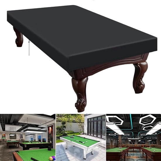 Pooltafel Cover 2,1m - Waterdichte Oxford Stof - Beschermend en Duurzaam - Voor Binnen en Buiten - ShopVlot