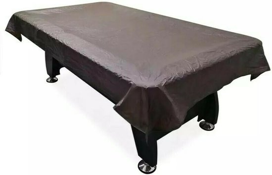 Pooltafel cover 8ft universeel - zwart - bescherming tegen stof en vuil - optimale bescherming voor je pooltafel - ShopVlot