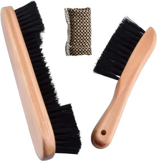 Pooltafel en Railborstel Set met Doek en Cue Shaft Slicker van Buffalo