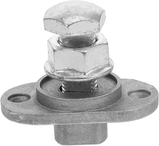 Pooltafel Waterpas Schroef - Nivelleerschroef Biljart - Tafel Stabiliseren - Micro-afstelbaar - 6x5x3 cm - Zilver