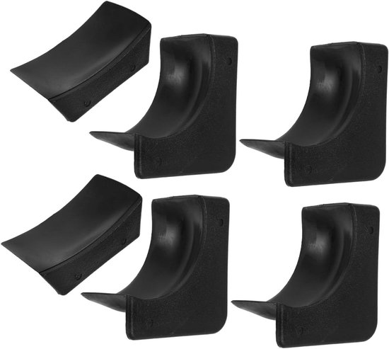 Pooltafel Zakken - Biljart Onderdelen - Kinder Vermaak - Veilig Plastic Materiaal - 7 x 7 x 4 cm - Zwart