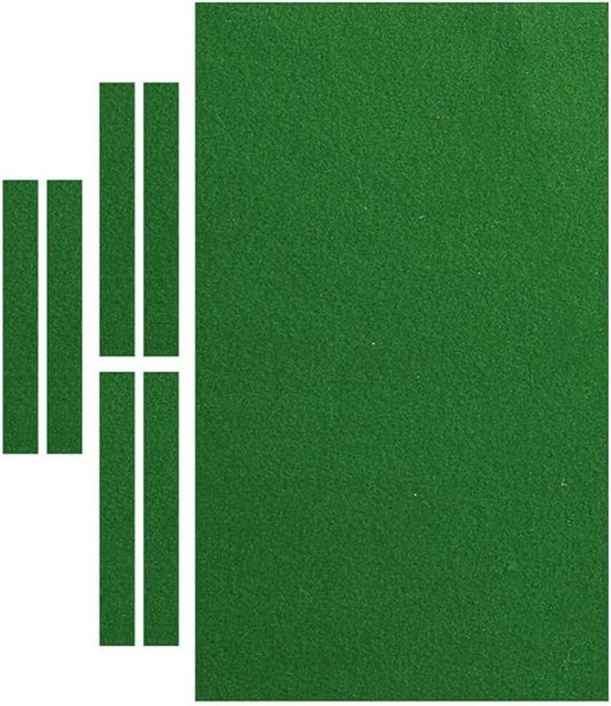 Pooltafelkleed - Biljartdoek - Indoor Spel - Voorgesneden - 2.4M/7ft - Groen
