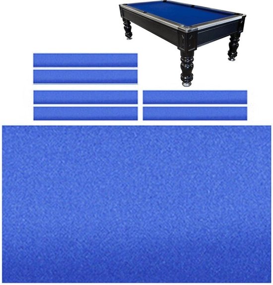 Pooltafelkleed - Biljartlaken Vilt - Biljart Spel - Superieure Rekbaarheid - 7ft 8ft 9ft 11ft - Groen