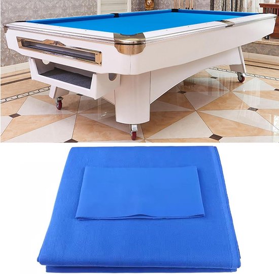 Pooltafelvilt Biljartdoek - Pooltafelkleed Doekstrips - Biljart Spelen - Professioneel Kwaliteit - 9ft Tafel - Groen