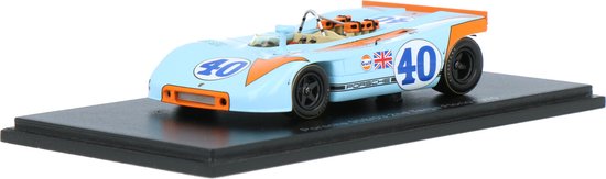 Porsche 908/03 Spark Modelauto 1:43 1970 Leo Kinnunen / Pedro Rodriguez J. W. Automotive van Porsche