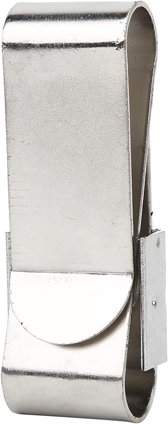 Portable Stainless Steel Magnetic Billiard Chalk Holder Clip - Voor Zwembad en Snooker - Compacte Accessoires voor Cue Tip Chalk van Merkloos