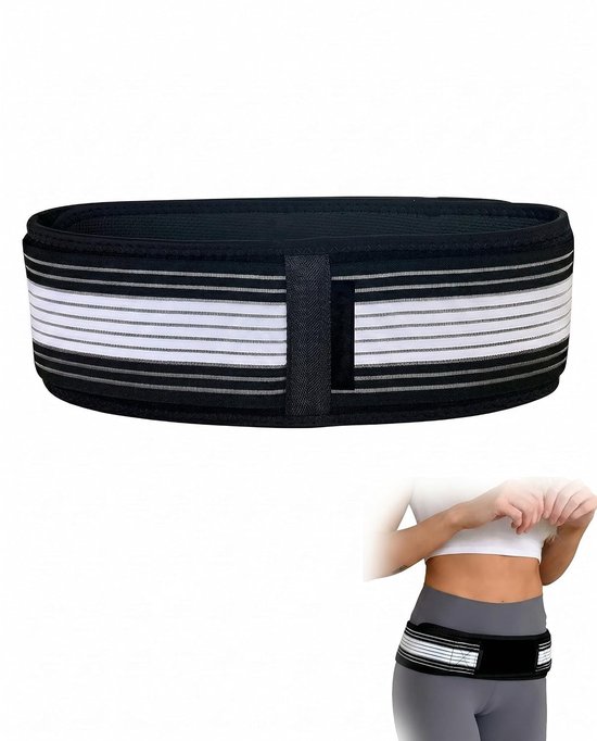 Postpartum Ondersteuningsband, 120 cm, Ademend voor Rug- en Buikondersteuning na Bevalling en Keizersnede, Herstel en Lichaamsvorming