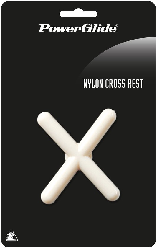 Powerglide Brug Cross Rest Nylon Wit van K&M