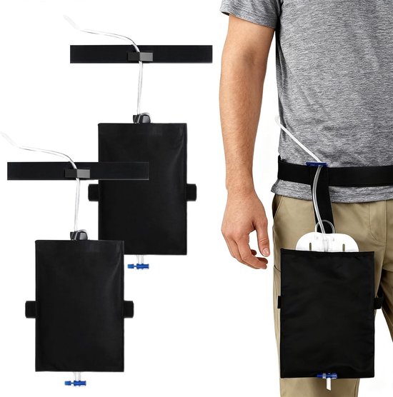Praktische Beugel voor Urinezak, 2 Stuks, Comfortabele Bevestiging, Geschikt voor Kathetergebruik, Eenvoudige Toegang en Ondersteuning