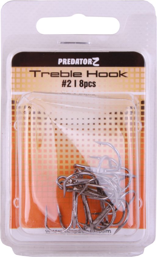 Predator Z Predator-Z Treble Hook Black Nickel #8 van Predator