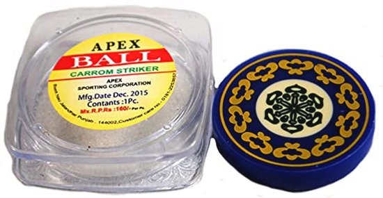 Pro Apex Indiase Carrom Board Striker - Pool Bal Stijl van Merkloos