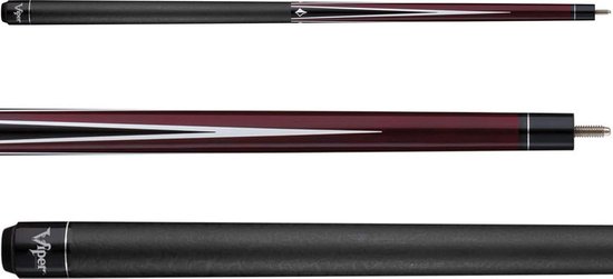 Professionele 2-Delige Keu - 58 Inch - Voor Biljart & Pool - Esdoornhout van Merkloos