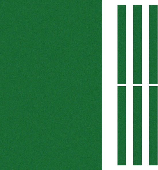Professionele Biljartdoek 2.7M met 6 Viltstroken - Vervangingsaccessoires voor Snooker en Pooltafels, Groene Kleur