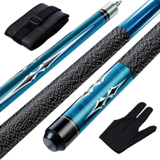 Professionele Biljartkeu Set - Canadese Esdoorn - 17 oz & 20 oz Opties - 13mm Tip van ABERDOO