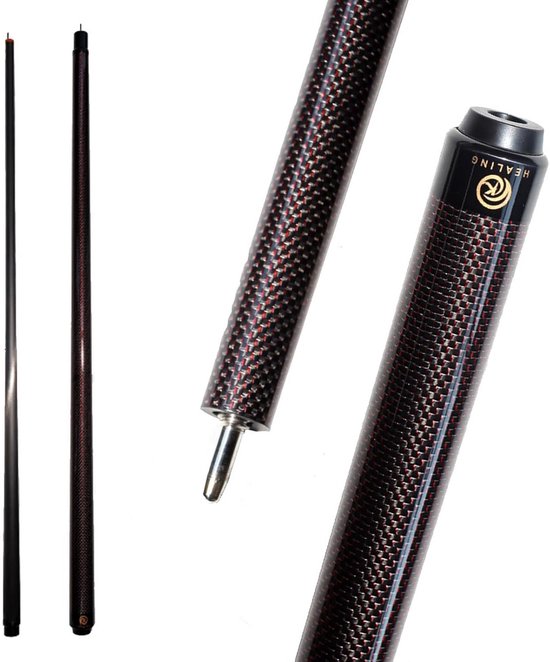 Professionele Biljartkeu van Koolstofvezel - 58 Inch met 12.4mm Punt van Merkloos
