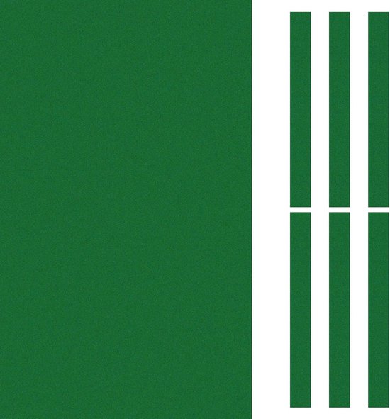 Professionele biljartstof 2.7M voor pooltafel met 6 viltstroken - vervangingsaccessoires voor bars en clubs, groen