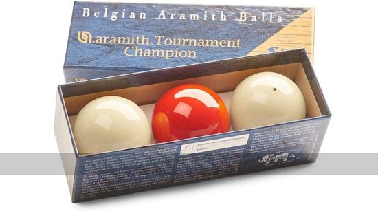 Professionele Billiard Keus Set Ballen - 2 1/16 inch (52.5mm) met Gevlekte Witte Bal van Merkloos