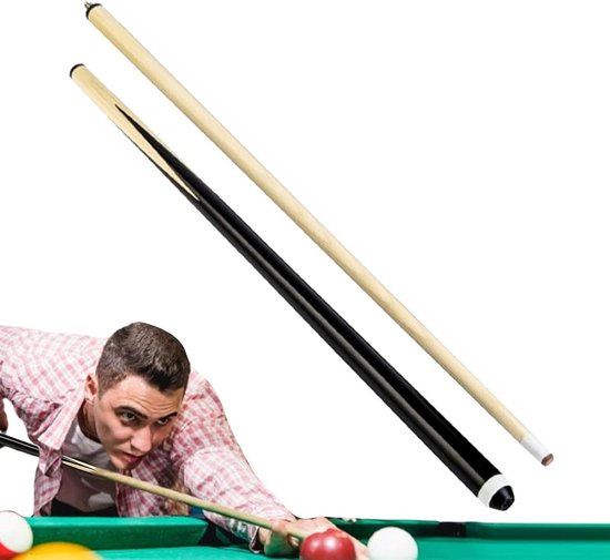Professionele Poolkeu - Biljartkeu Snookerkeu - Biljart Spel Verbeteren - Handgepolijste Esdoornhout - 145 cm - Niet gespecificeerd