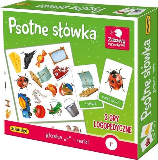 Psotne słówka - głoska r - rerki
