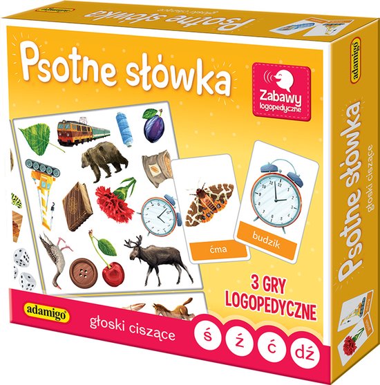 Psotne słówka Głoski ciszące ś ź ć dź